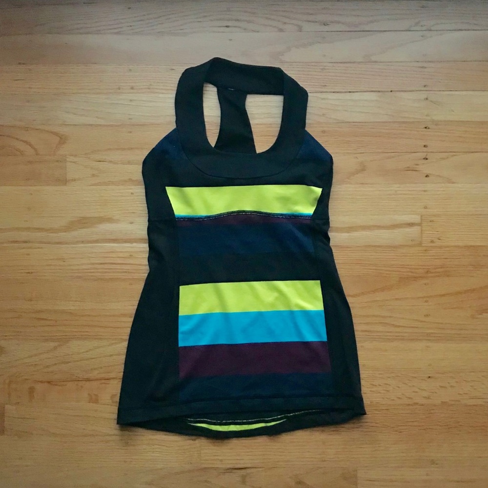 Lululemon scoop neck tank Sz 4